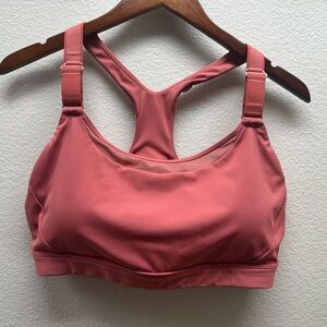 Athleta Women's Adjustable Sports Bra-Orange/Peach